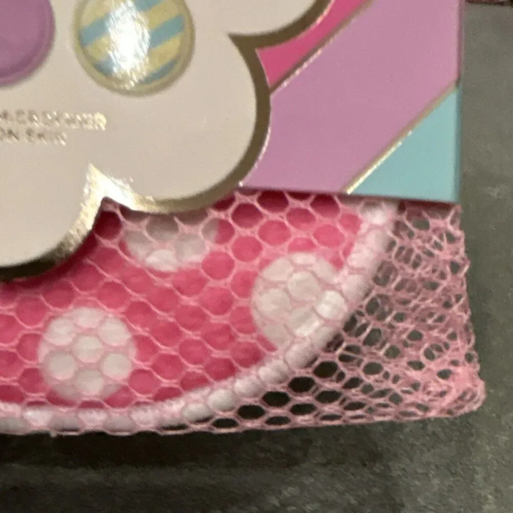 Hobby Lobby Reusable Ultra-Soft Microfiber Makeup Remover Pads Pink Polka Dot